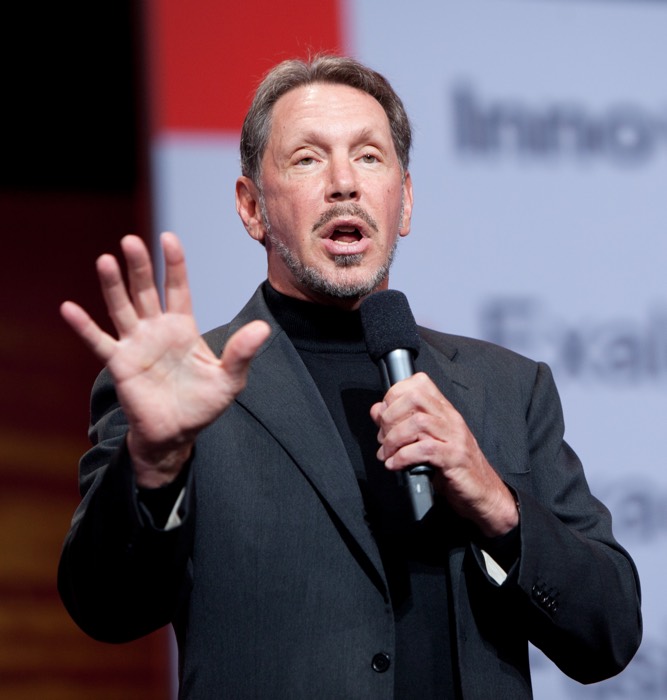 Larry Ellison — Co-Founder & CTO of Oracle Corporation